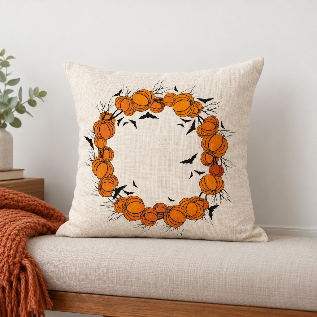 Harvest Season Fall Halloween Pillow Cases