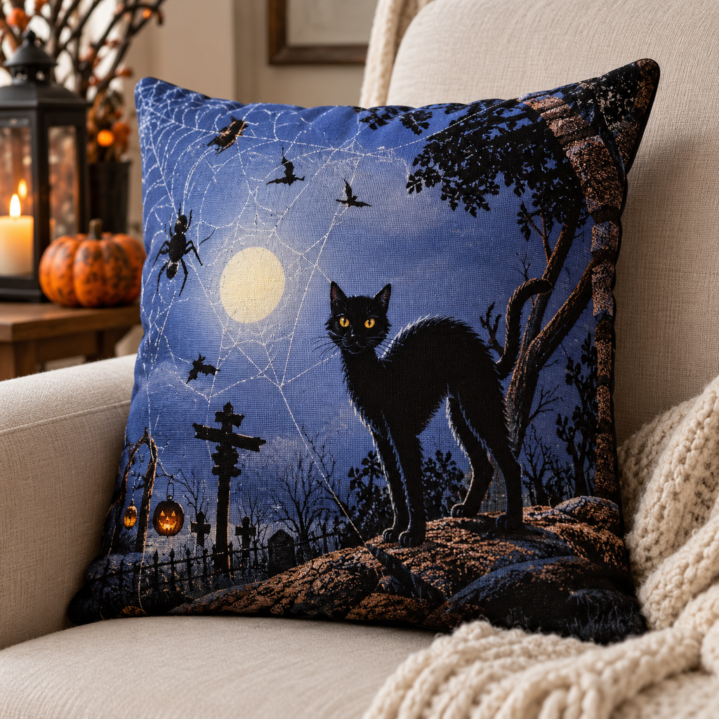 Decorative Scary Pumpkin Halloween Pillow Cases