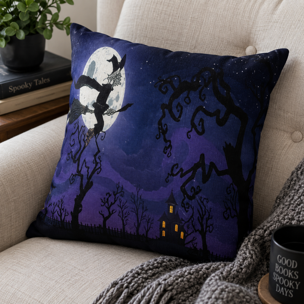 Decorative Scary Pumpkin Halloween Pillow Cases