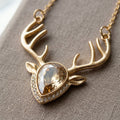 Christmas Elk Necklace