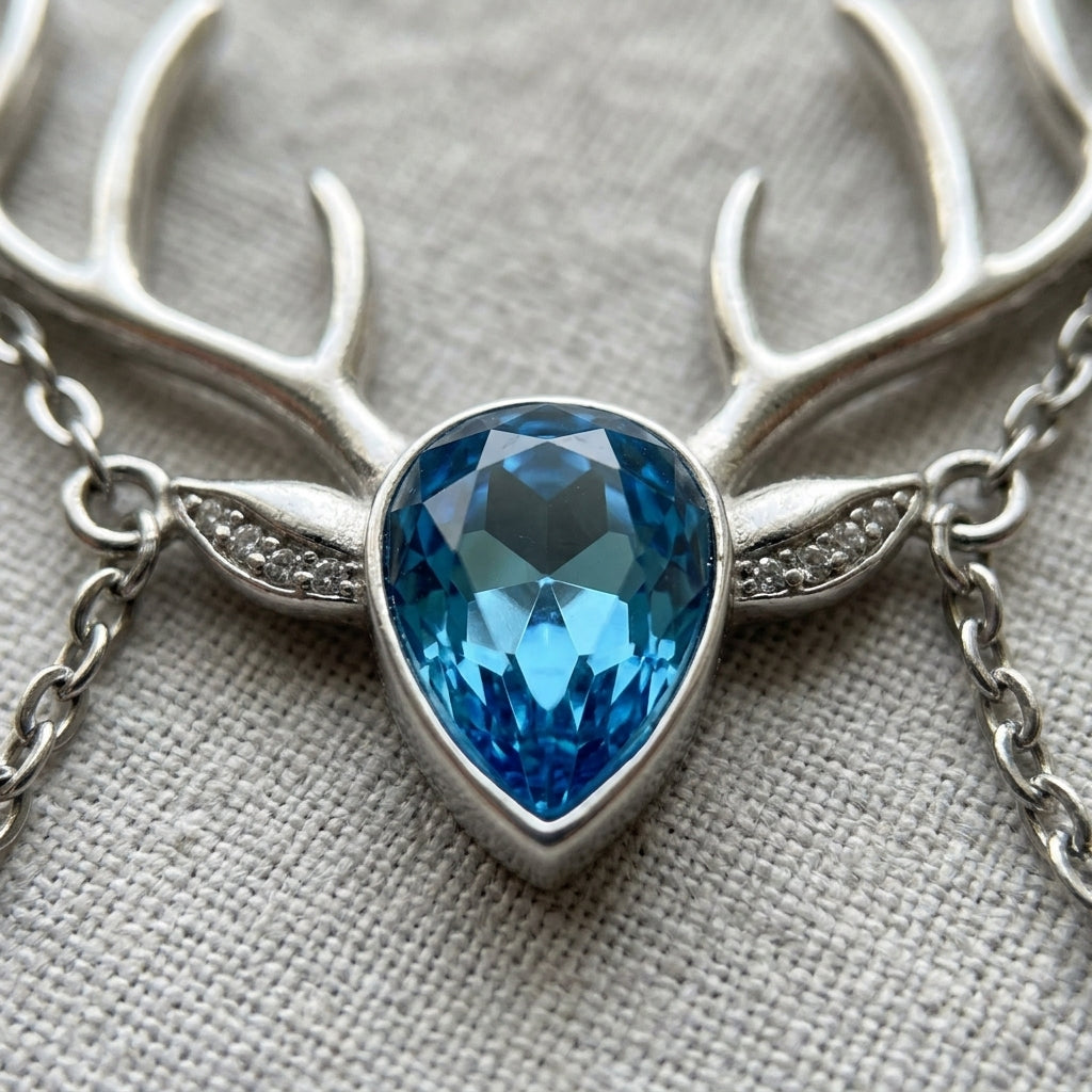 Christmas Elk Necklace