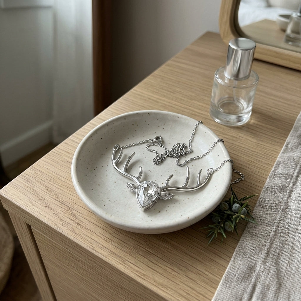 Christmas Elk Necklace