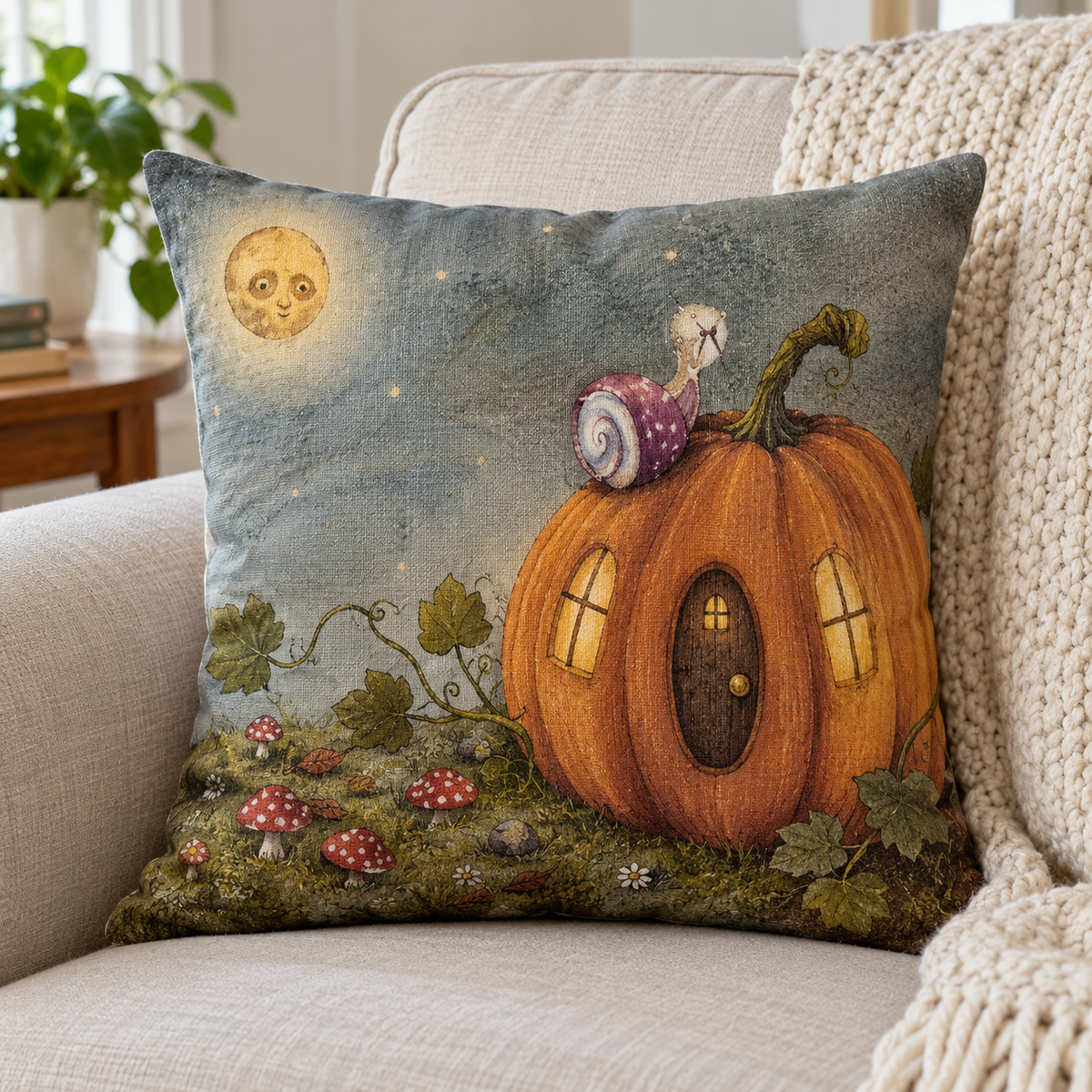 Cute Halloween Throw Pillow Cases