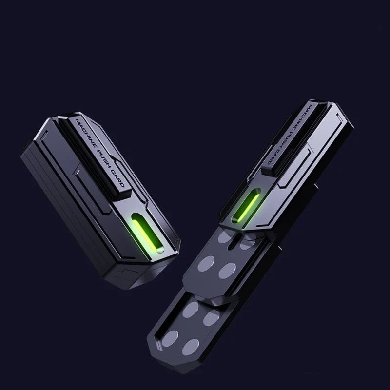 Magnetic Fidget Slider – Glow-in-the-Dark Metal EDC Fidget Toy for Adults, Stress Relief and ADHD Focus