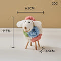 Felt Sheep Doll – Miniature Wool Lamb, Perfect Children's Room Decor & Cute Gift for Little Ones