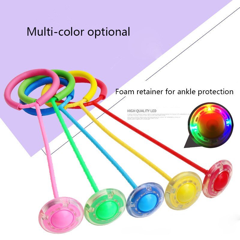 Flashing Skip Ball - Glowing Bouncing Balls for Kids
