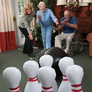 Giant Inflatable Bowling Set - Hilariously Fun Giant Yard Games for Kids and Adults