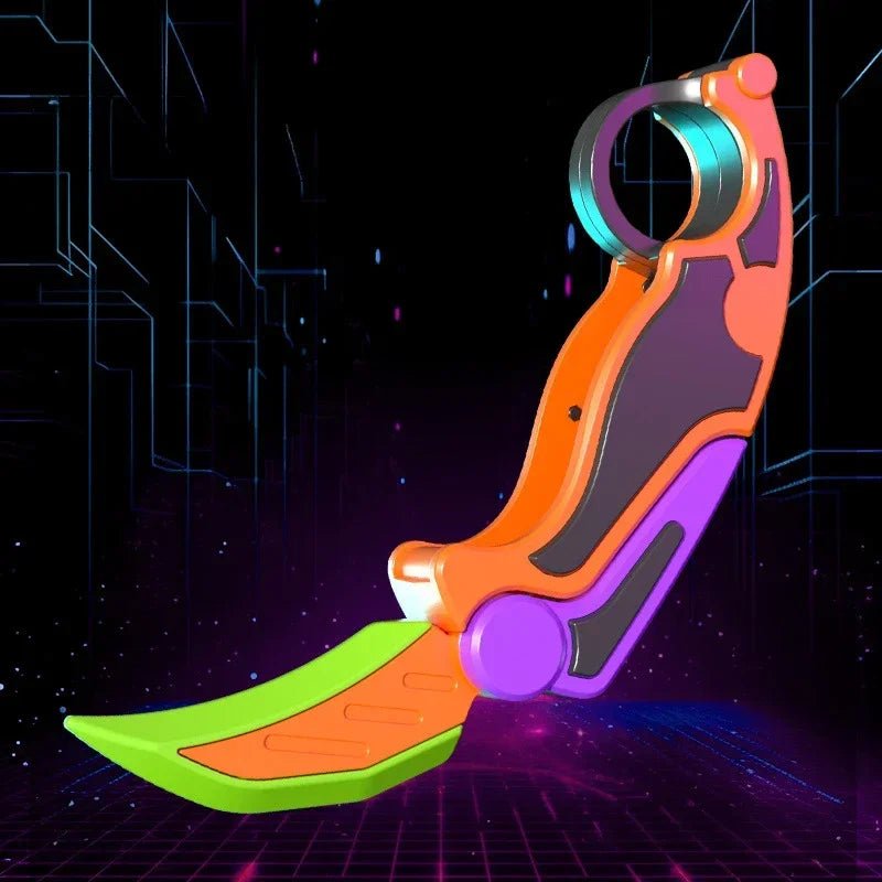Gravity Claw Knife Toy – Plastic Karambit Fidget Toy for Cosplay, Decompression and Unique Gifts