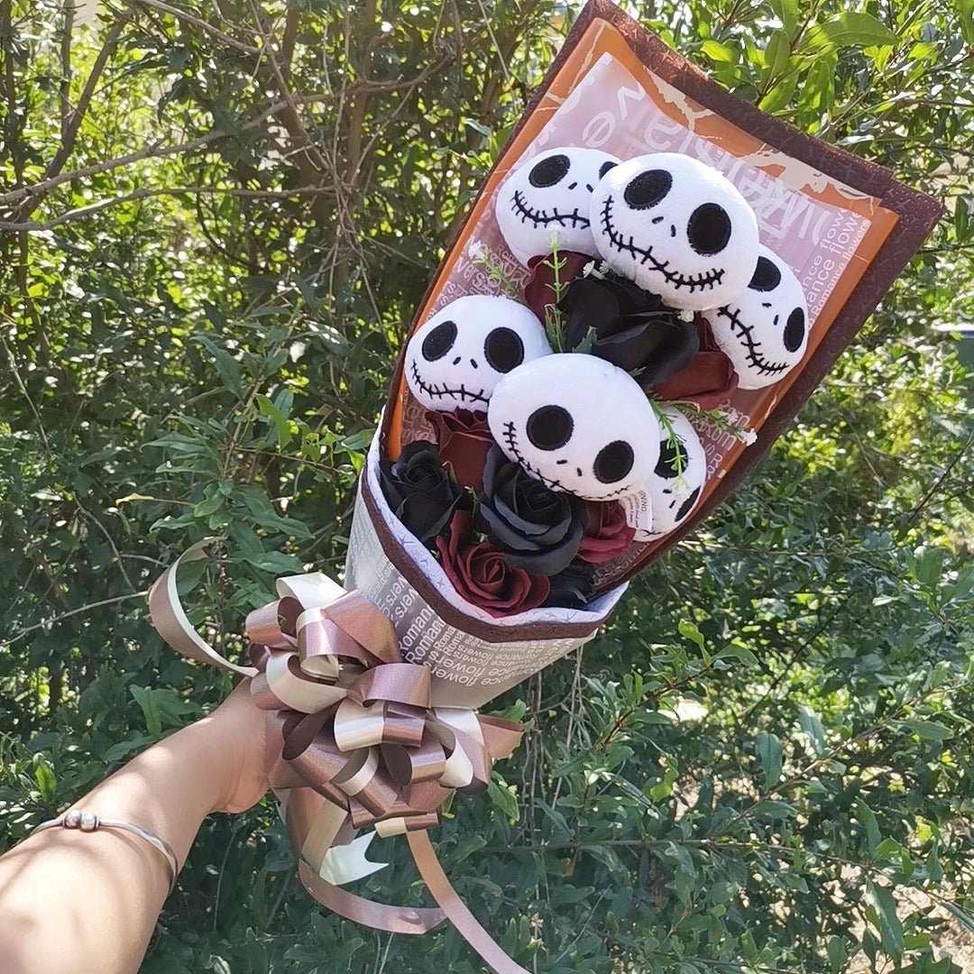Jack Skellington Bouquet - Halloween Plush Doll Nightmare Before Christmas Bouquet