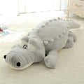 Oversized Huggable Crocodile Plush Pillow – Ultra-Soft Simulation Pillow for Kids & Girls