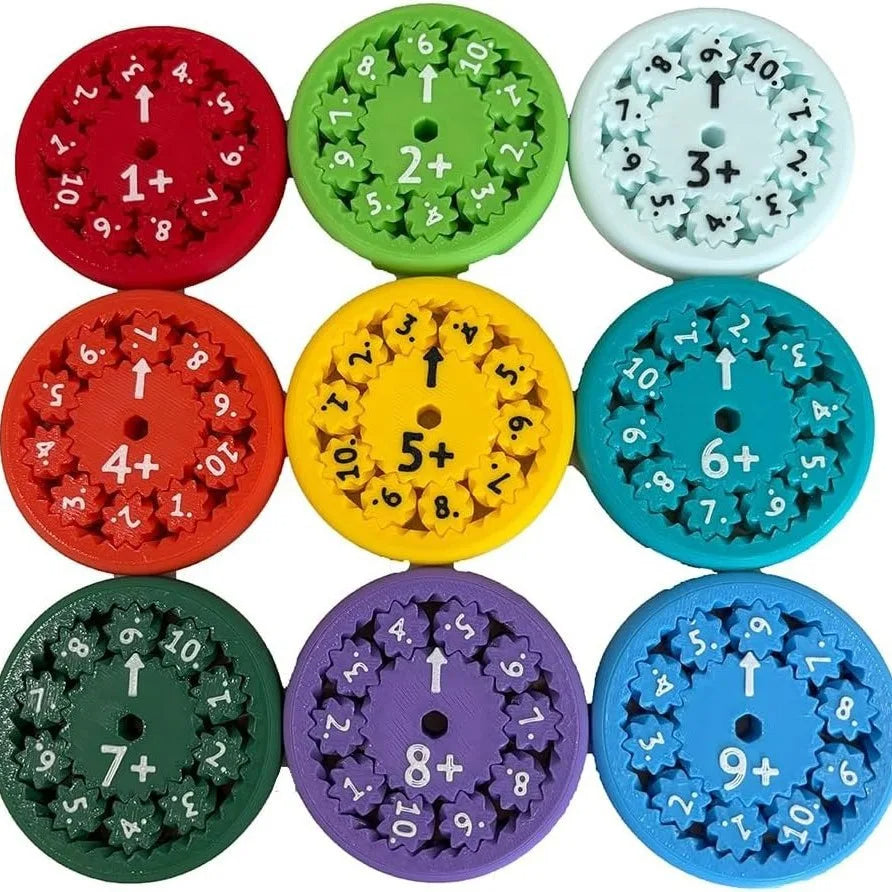 Math Fidget Spinner – Educational Multiplication Toy for Kids & Classroom Fun