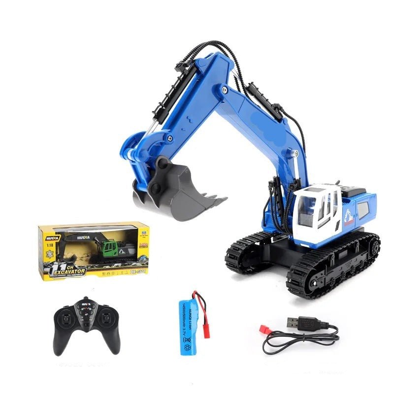 RC Excavator Toy - Gesture-Sensing & Remote Control Excavator Toy Perfect Birthday Gift for Boys Aged 4 & Up