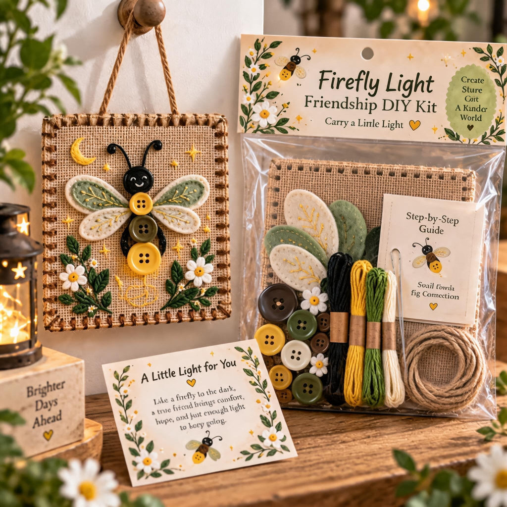 Button Friendship DIY Kit