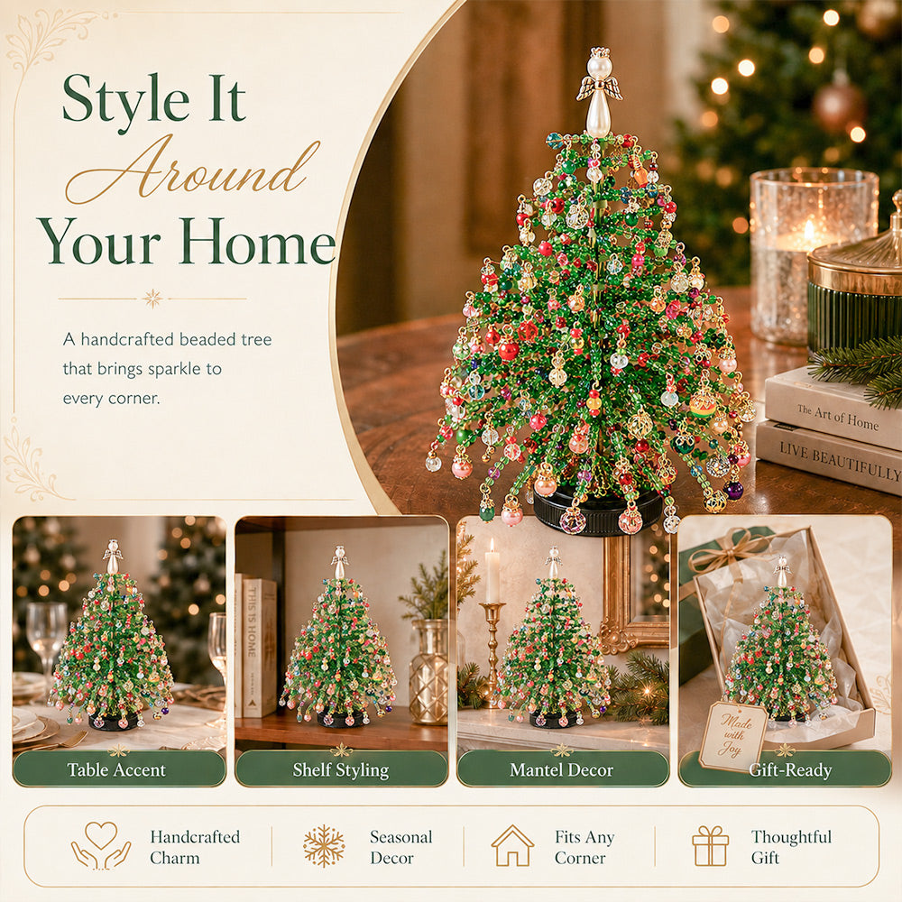 DIY Beaded Christmas Tree Kit