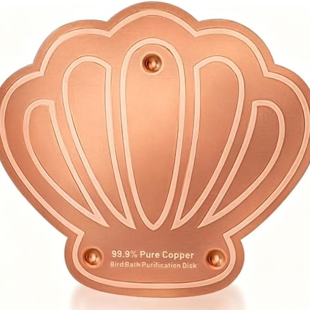Copper Bird Bath Algae Control Disc for Cleaner Water