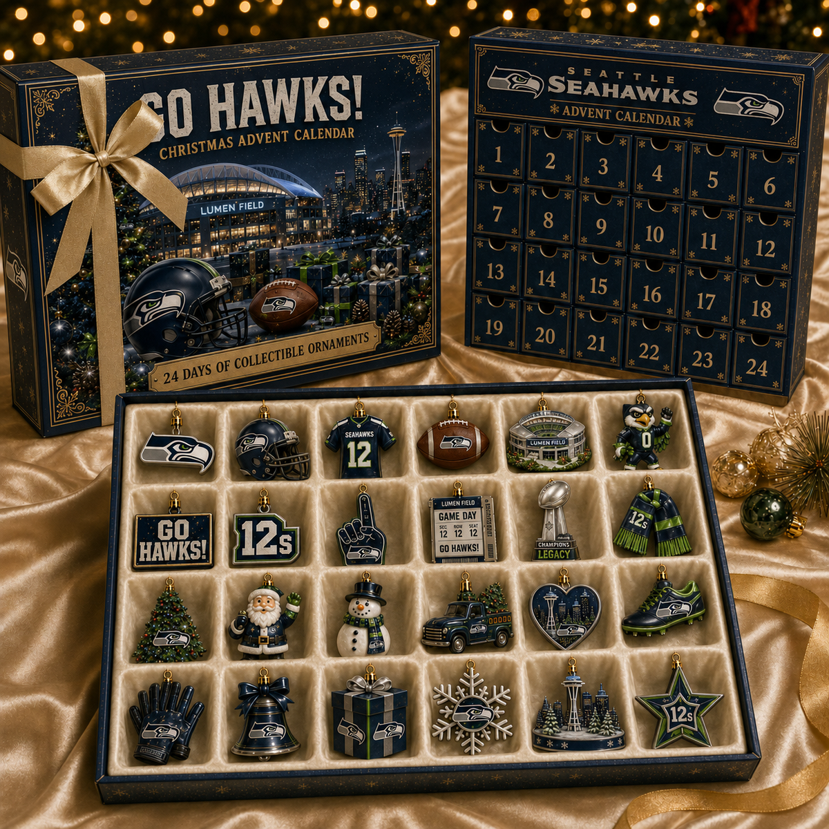 Go Hawks! Football Christmas Advent Calendar