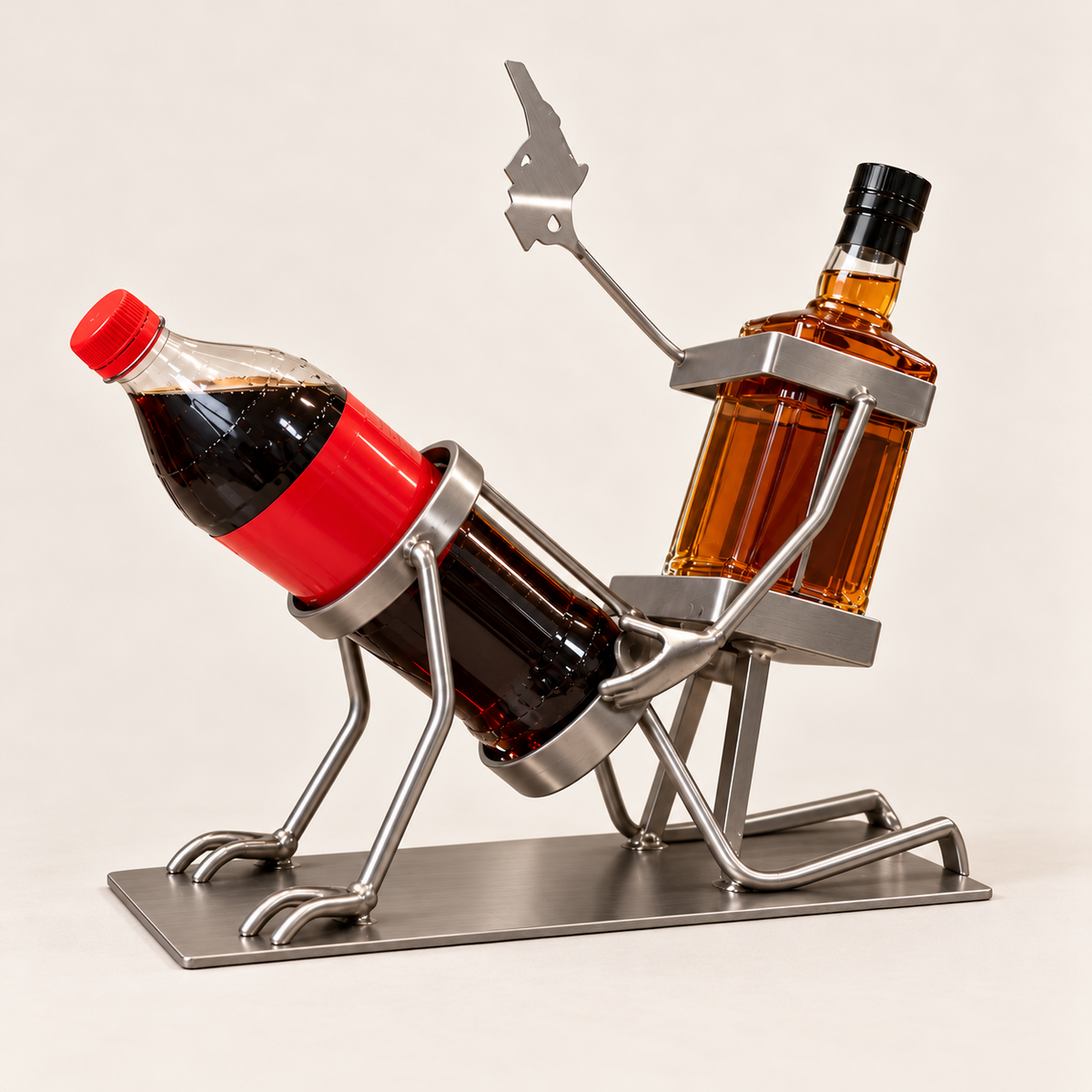 Still Thirsty Skeleton Wine Bottle Stand